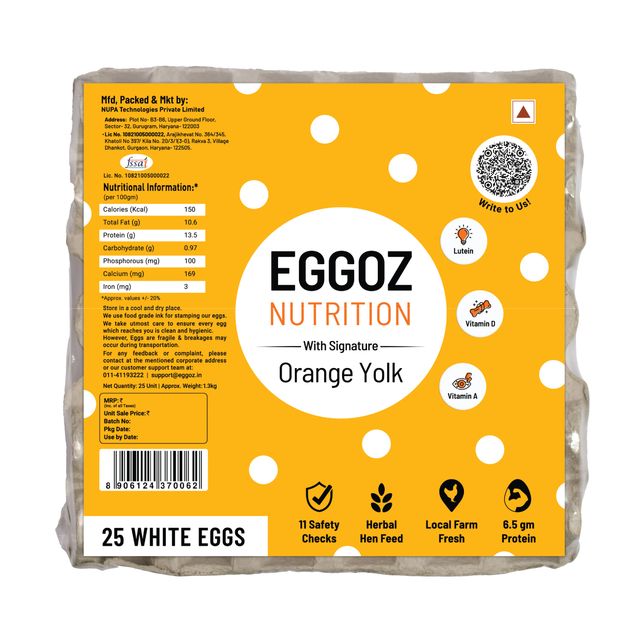Eggoz Premium White Eggs