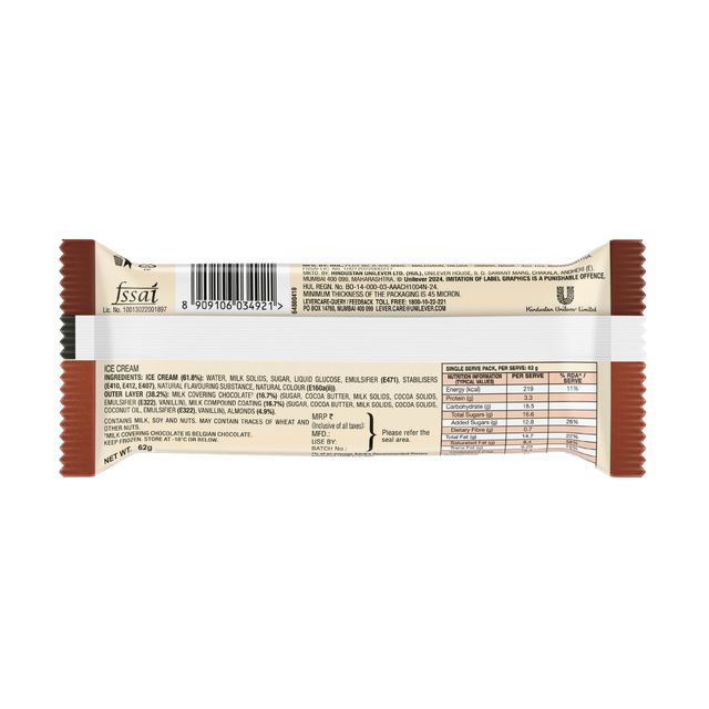 Kwality Wall's Magnum Almond Ice Cream Stick Combo