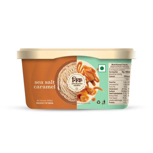 NIC Sea Salt Caramel Ice Cream