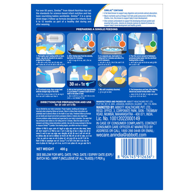 Similac Stage 2 Follow-Up Formula | 6 to 12 months