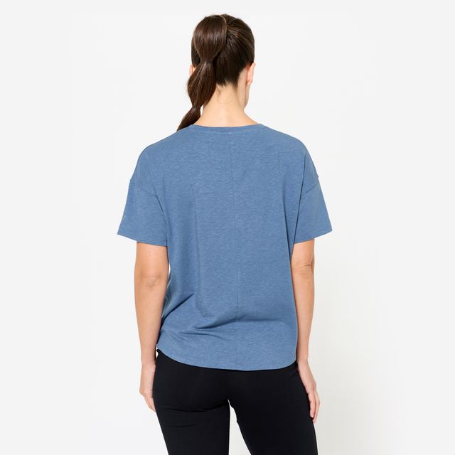 Decathlon Women's T-Shirt | Dark Blue - XL