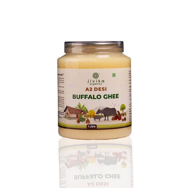 Jivika A2 Desi Buffalo Ghee | Traditionally Churned Bilona Method