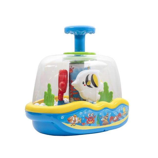 Push N Spin Magic Fish (Assorted)