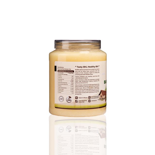 Jivika A2 Desi Buffalo Ghee | Traditionally Churned Bilona Method