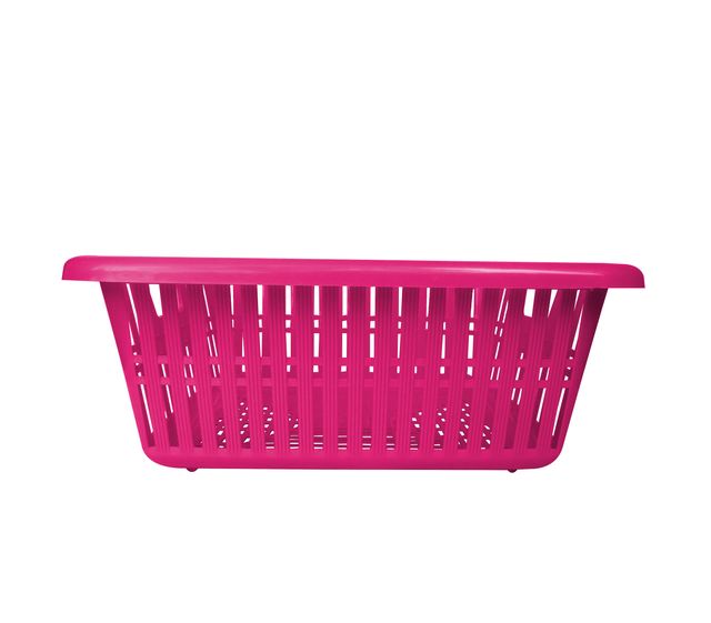 Princeware Kitchen Tray, Fruit Basket No. 3 | 525 x 403 x 169 mm | Pink
