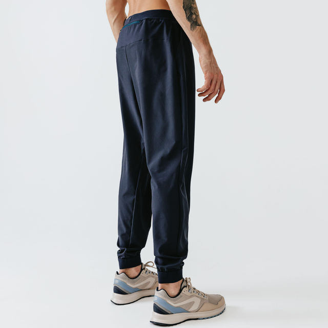 Kalenji By Decathlon | Men Back Pocket Running Trackpant - Dark Blue, M