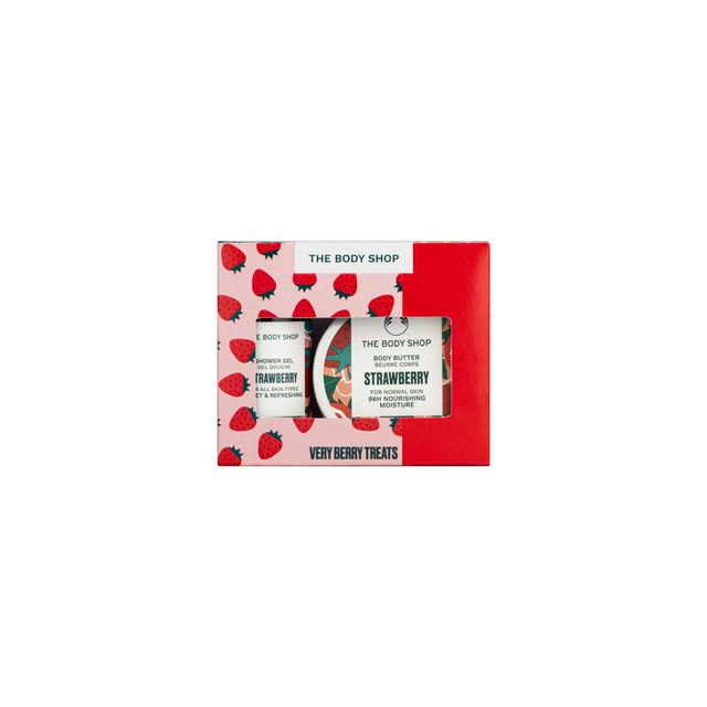 The Body Shop Strawberry Shower Gel And Body Butter Gift Box