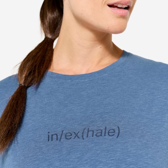 Decathlon Women's T-Shirt | Dark Blue - XL