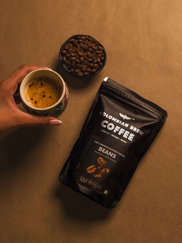 Colombian Brew Dark 100% Arabica Roast Coffee Beans