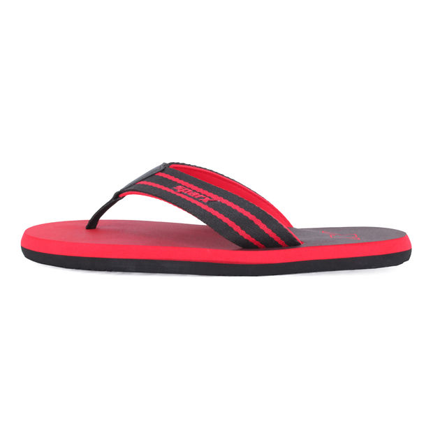 Sparx Flip Flop SFG-105 Black Red For Men - Buy at ₹424.5 Online