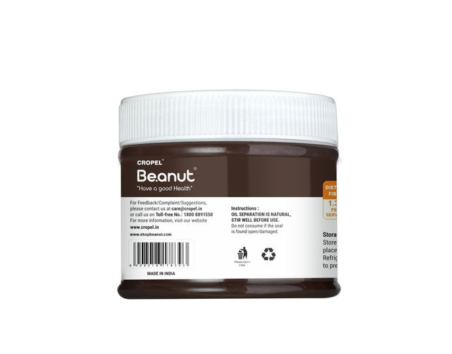 Be.anut Dark Chocolate Peanut Butter Creamy