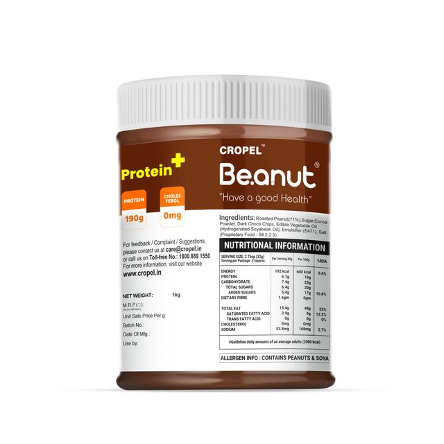 Be.anut Chocolate Peanut Butter - Crispy