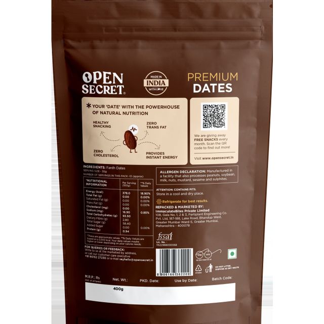 Open Secret Fard Dates | Ramzan Special | No Added Sugar