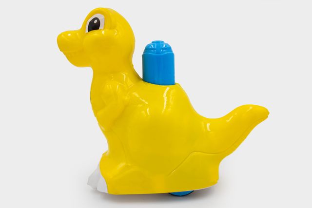 Toybharat Push N Go Dinosaur Toy - Fun Multicolour Birthday Gift for Kids