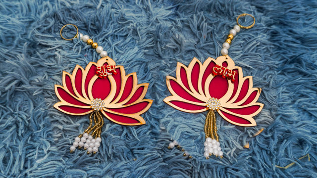 Divine Vibes Lotus Subh Labh