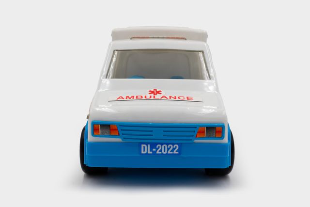 Toybharat Ambulance Toy for Kids | Ideal Travel Toy & Birthday Gift