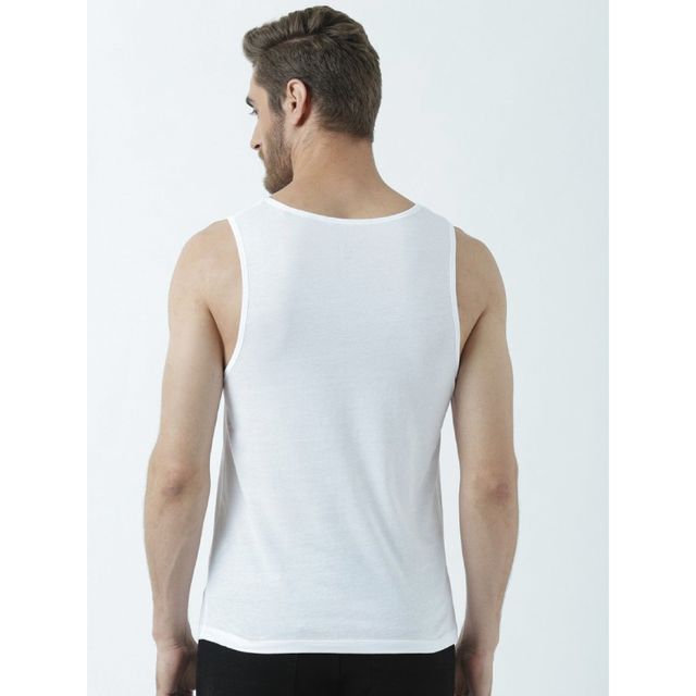 efu EATHER SLEEVELESS TOP ホワイトF Buy FRISKERS Regular Fit Sleeveless Crew-N Online | Ajio.com