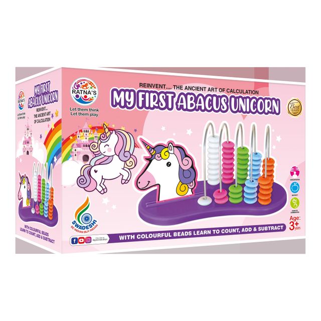 Ratna's My First Abacus Unicorn
