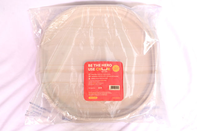 Chuk Baggase Meal Plate -12 Inch