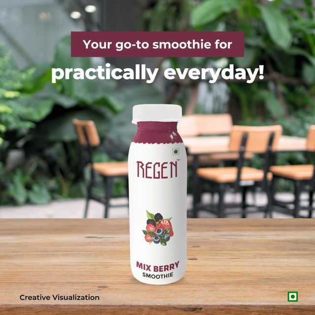 Regen Mixed Berries Yogurt Smoothie