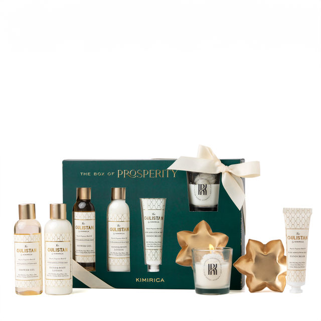 Kimirica Box of Prosperity | Luxury Self-Care Gift Set with Bath & Body Essentials | Premium Gifting