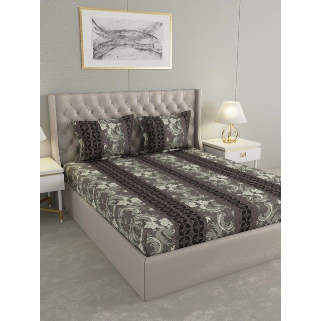 Raymond Home Hazel|014468|BF01|Double Bedsheet