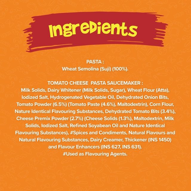 Yippee! Instant Pasta - Tomato Cheese 65 g Combo