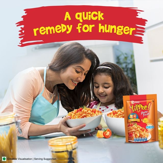 Yippee! Instant Pasta - Tomato Cheese 65 g Combo