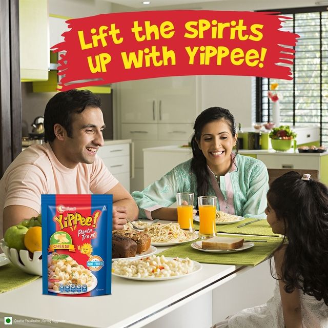 Yippee! Instant Pasta - Cheese 65 g Combo