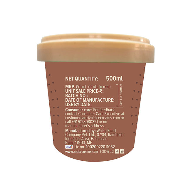 NIC Chocochips Ice Cream Tub
