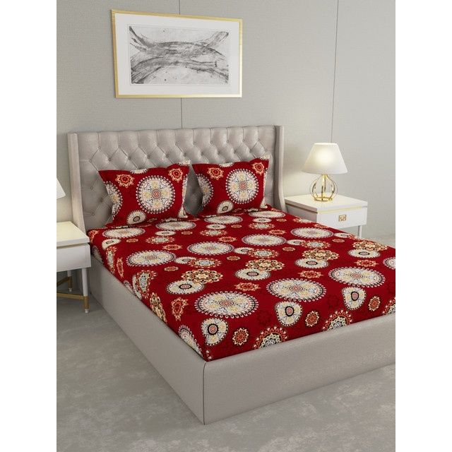 Raymond Home Hazel|014462|BF01|Double Bedsheet