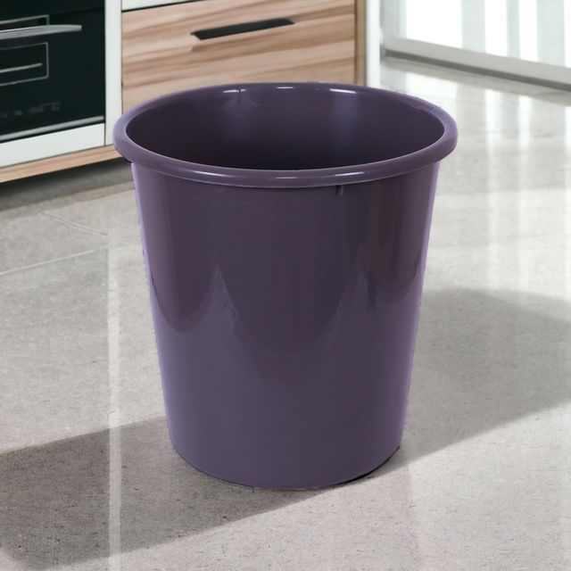 Kuber Industries Plastic Garbage Dustbin For Kitchen|Bathroom|Office|7 L|066|Pack of 2|Multi