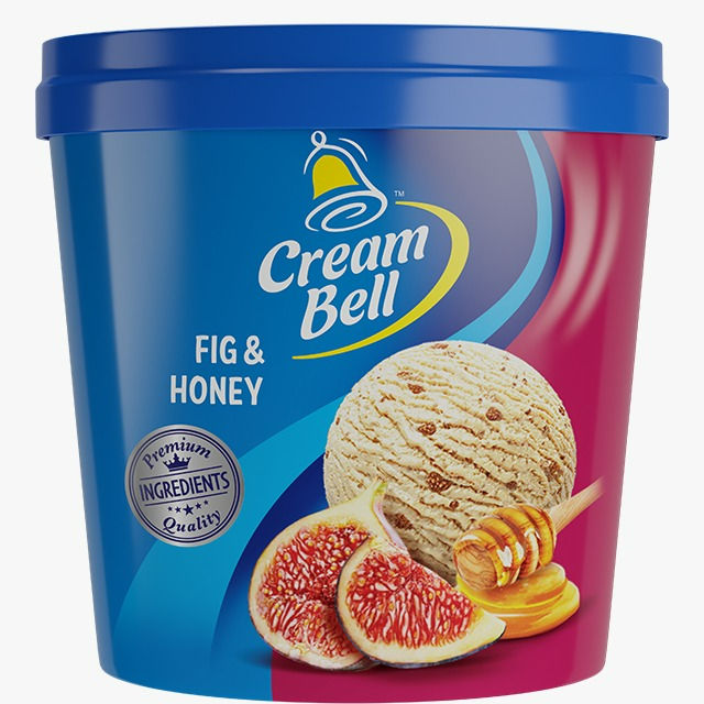 Cream Bell Fig & Honey Medium Fat Ice Cream