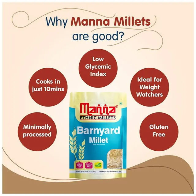 Manna Barnyard Millet