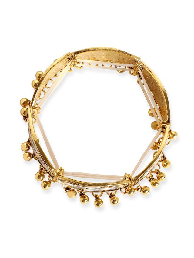 Rubans Gold Plated Bangle Style Bracelet