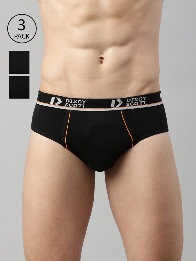 Dixcy Scott Originals Men's Replay Brief | Set Of 3 | Assorted - M