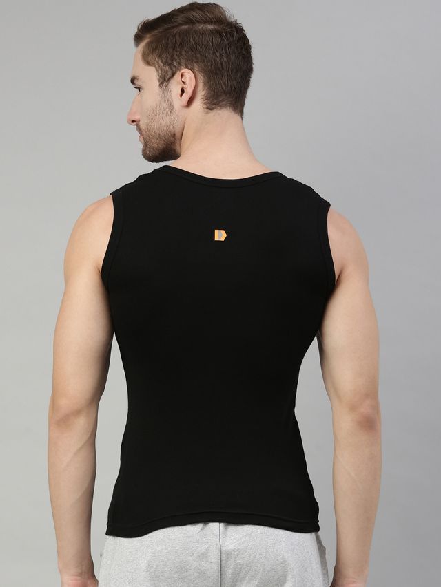 Dixcy Scott Originals Men's Bold Gym Vest | Set Of 2 | Assorted - S