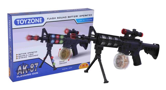 Toyzone Ak-87 Flashing Gun