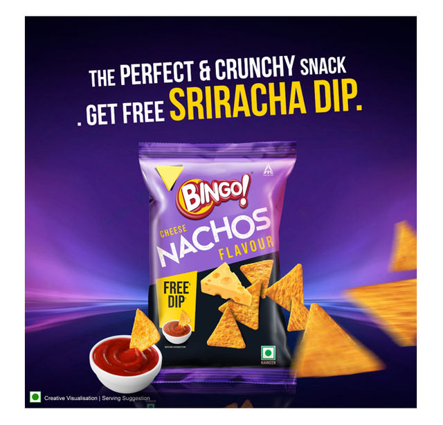 Bingo! Mad Angles Cheese Nachos