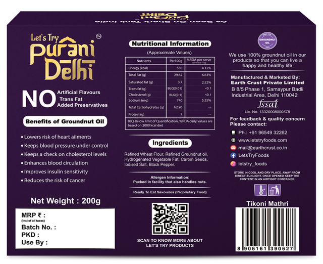 Let's Try Purani Delhi Tikoni Mathri