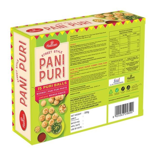 Haldiram's Ready To Eat Panipuri