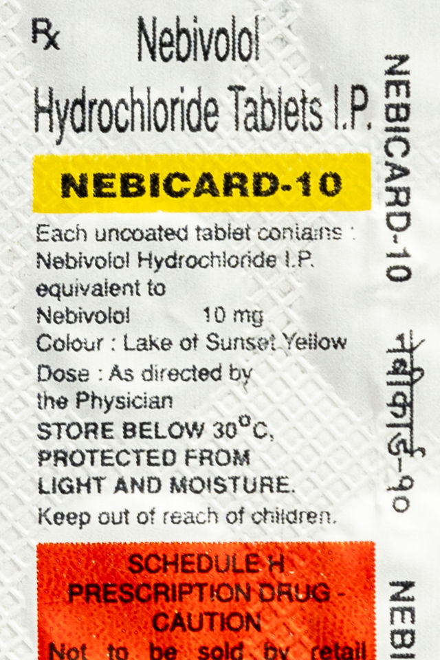Nebicard-10 Tablets