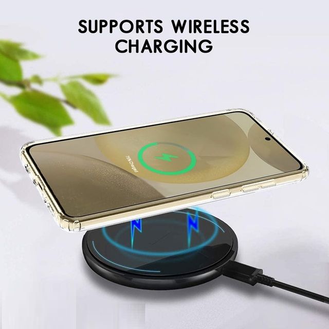 Kwine Case Samsung Galaxy S23 Fe Back Cover - Magsafe Case - Transparent
