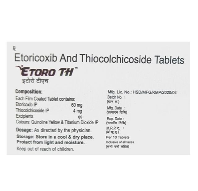 Etoro TH Tablets