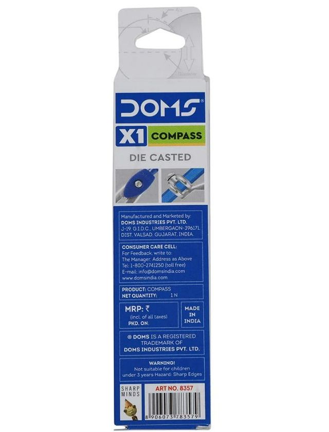 Doms X1 Compass - Precision Drawing Tool