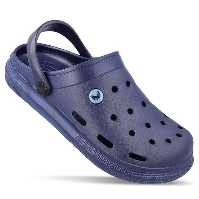 Walkaroo Men's Clogs - WC4843 Navy Blue UK9