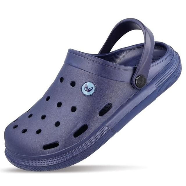 Walkaroo Men's Clogs - WC4843 Navy Blue UK9