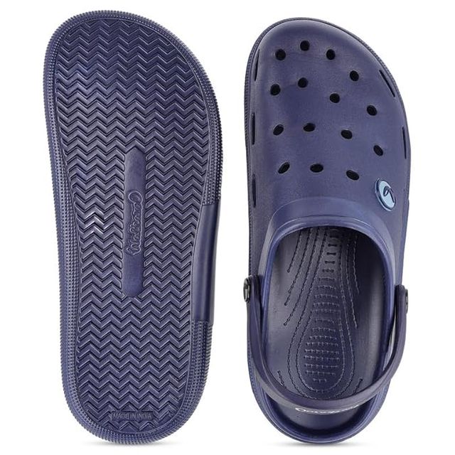 Walkaroo Men's Clogs - WC4843 Navy Blue UK9