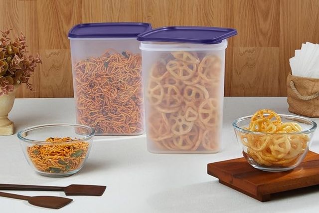Mahaware Modular Cubix Container 5.5L (Set of 2) (Blue)