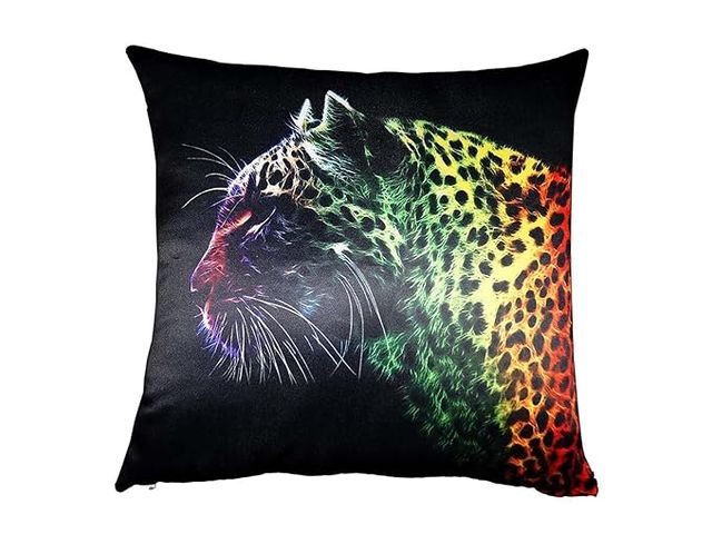 Lushomes Cushion Covers - Printed Leopard | 16 x 16 inch